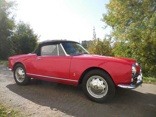 Alfa Romeo Giulia 1600 Spider. 1963